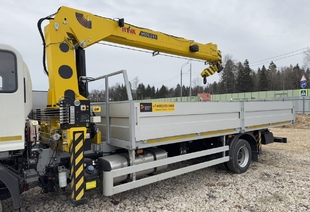 JAC N120L КМУ HYVA HST6.3 E3 (6т) БОРТ 6,3×2,54×0,6м